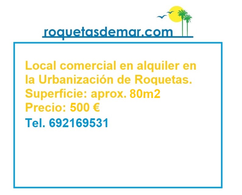 Locales Comerciales - Urba de Roquetas